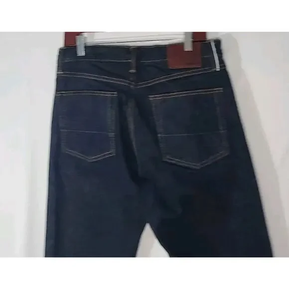 Gustin Dark Blue Straight Men Jeans - Picture 8 of 15